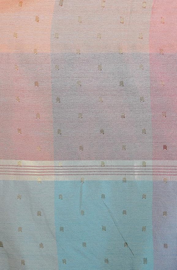 Off-White Poly Silk Solid Kurta with Pant and Dupatta - Image 5